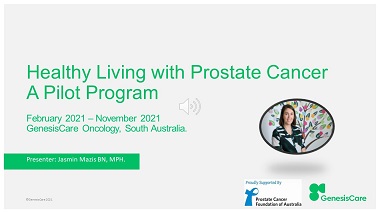Healthy living with prostate cancer pilot